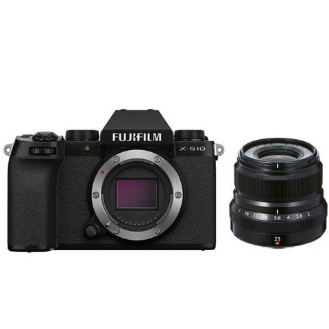 Máy Ảnh Fujifilm X-S10 Kit Xf 23Mm F2 Wr