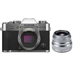  Máy Ảnh Fujifilm X-t30 Mark Ii Body + Xf35mm F2 R Wr/ Bạc 