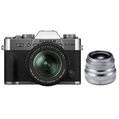  Máy Ảnh Fujifilm X-t30 Mark Ii Kit Xf18-55mm + Xf35mm F2 R Wr 
