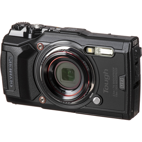 Máy Ảnh Olympus Tough Tg6 (Đen)