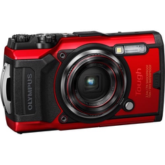  Máy Ảnh Olympus Tough Tg6 (Đỏ) 