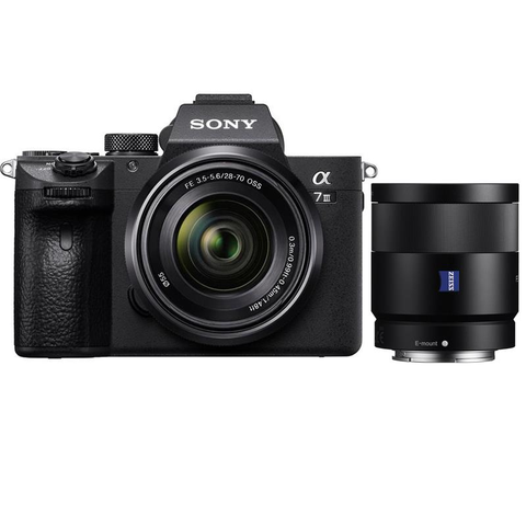 Máy Ảnh Sony Alpha Ilce-7m3k/ A7m3 Kit Fe 28-70mm + Fe 55mm