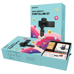  Máy Ảnh Sony Cybershot Dsc-zv-1 Storytelling Kit 