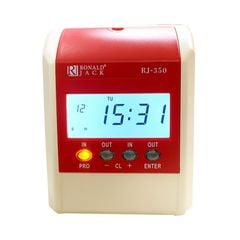  Máy Chấm Công Thẻ Giấy Ronald Jack Rj-350 