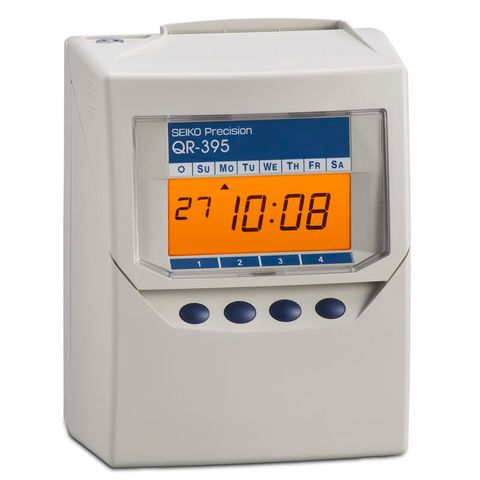 Máy Chấm Công Thẻ Giấy Seiko Qr 395
