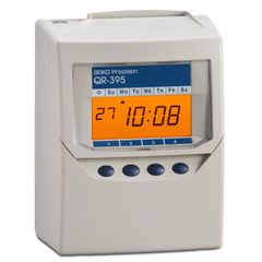  Máy Chấm Công Thẻ Giấy Seiko Qr 395 