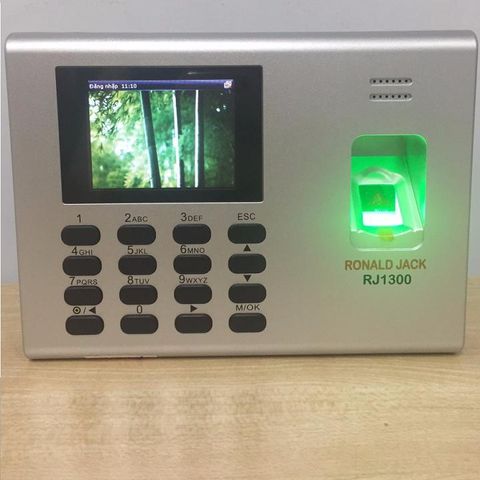 Máy Chấm Công Vân Tay Ronald Jack Rj1300