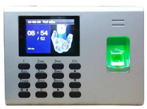 Máy Chấm Công Vân Tay Và Thẻ Ronald Jack Dg600a