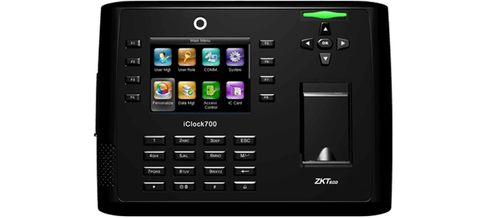 Máy Chấm Công Vân Tay Và Thẻ Zkteco Iclock 700