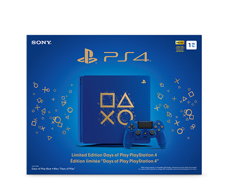 Máy Chơi Game Sony Ps4 Slim Days Of Play Chính Hãng 500gb
