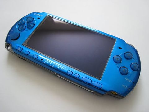 Máy Chơi Game Sony Psp 1000 Hack Full Blue Bản Limited