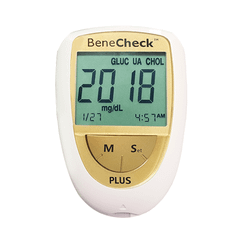  Máy Đo Đường Huyết, Mỡ Máu, Gút Benecheck 