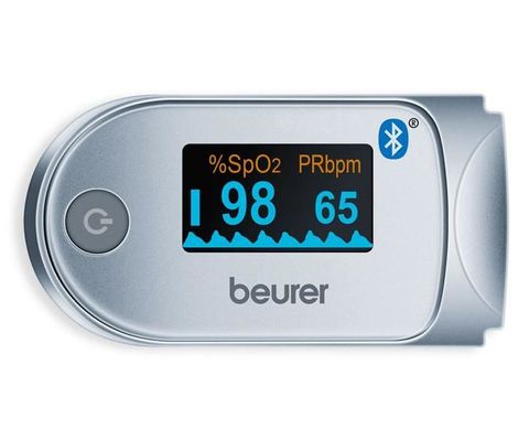 Máy Đo Nồng Độ Oxy Trong Máu Spo2 Và Nhịp Tim Beurer Po60