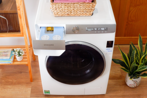 Máy giặt dùng công nghệ AI tăng hiệu quả làm sạch