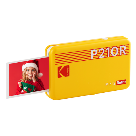 Máy In Ảnh Kodak Mini 2 P210r - Tặng Kèm 8 Tấm Ảnh