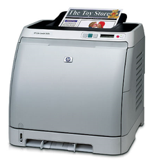  Máy in HP Color LaserJet 2600n (Q6455A) 