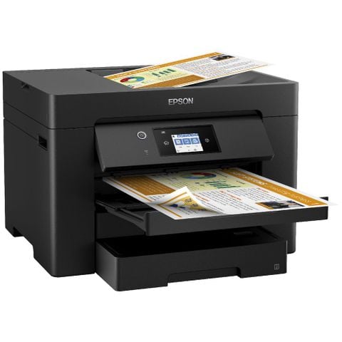 Máy in phun màu đa năng A3 Epson Workforce WF-7830DTWF