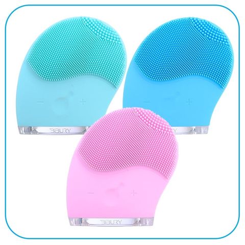 Máy Rửa Mặt Bibury Facial Cleansing & Light Therapy Brush