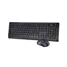 Combo Bàn Phím, Chuột A4tech 6300f  Wireless Desktop 