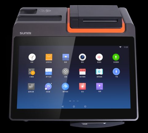 Máy Tính Tiền Cảm Ứng Pos Sunmi T1 Mini