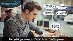 Đăng ký các gói cước 3G, 4G VinaPhone 1 năm giá rẻ, nhiều ưu đãi 