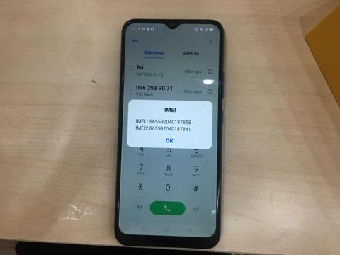 Realme C15 2021 4-64GB Xanh