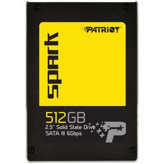  Ssd Patriot Spark 512Gb 2.5'' Sata 6Gb/S 