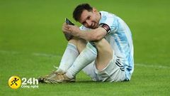  Thánh soi công nghệ: Vô địch Copa America, Messi gọi ngay gia đình để khoe chiến thắng, cơ mà dùng điện thoại gì ấy nhỉ? 