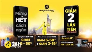 Mừng hết cách ngăn, Trung Tâm Bảo Hành giảm giá sập sàn đến 2 lần tiền cho hàng loạt sản phẩm, kèm freeship tận nhà