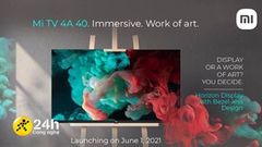  Xiaomi hứa hẹn ra mắt Mi TV 4A 40 Horizon Edition vào đầu tháng 6 tới: Mang đến trải nghiệm chìm đắm với thiết kế không viền 