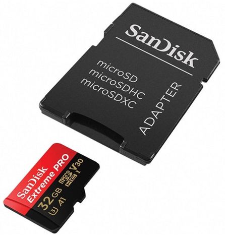 Sandisk Extreme Microsd For Action Cameras 32 Gb