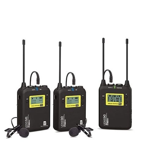 Micro Không Dây Cho Máy Ảnh/máy Quay Lwm-328c Double