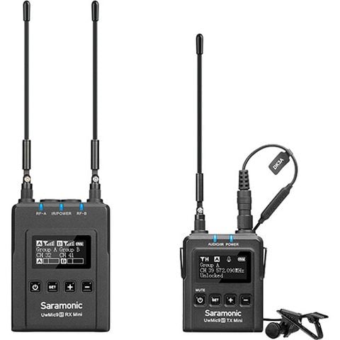 Micro Không Dây Saramonic Uwmic9s Kit1 Mini