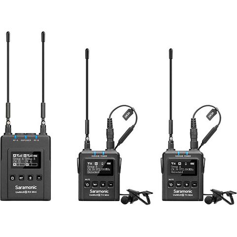 Micro Không Dây Saramonic Uwmic9s Kit2 Mini