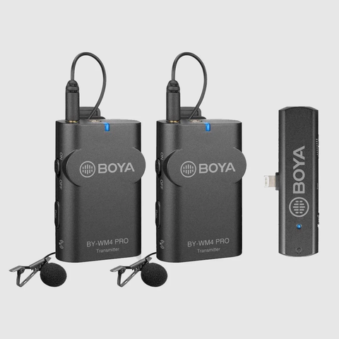 Micro Thu Âm Boya By-wm4 Pro K4 (2mic) - Cổng Lightning