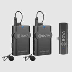  Micro Thu Âm Boya By-wm4 Pro K4 (2mic) - Cổng Lightning 