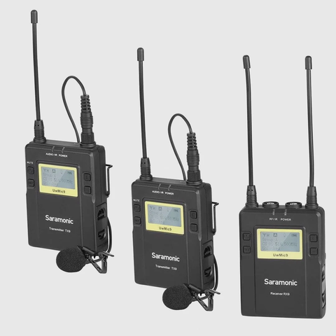 Micro Thu Âm Saramonic Uwmic9 Kit2