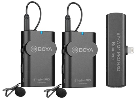 Microphone Boya By-wm4 Pro-k4, Lightning