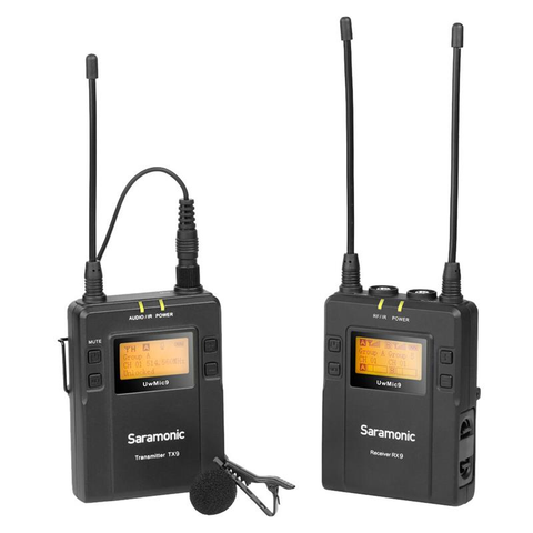 Microphone Saramonic Uwmic9 (Tx9+ Rx9)