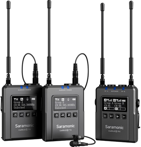 Microphone Saramonic Uwmic9s Kit2 (2tx+rx)