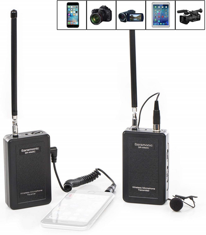Microphone Saramonic Wireless Vhf Sr-wm4c
