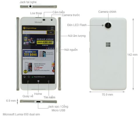 Microsoft Lumia 650 Dual Sim