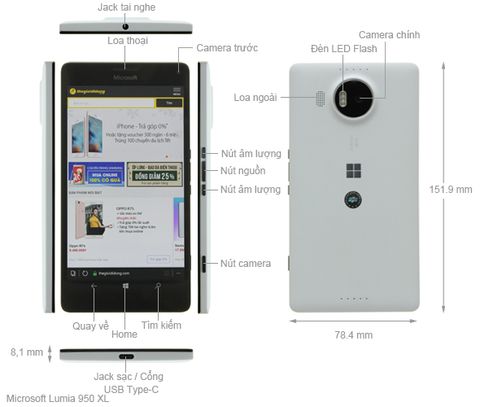 Microsoft Lumia950 Xl