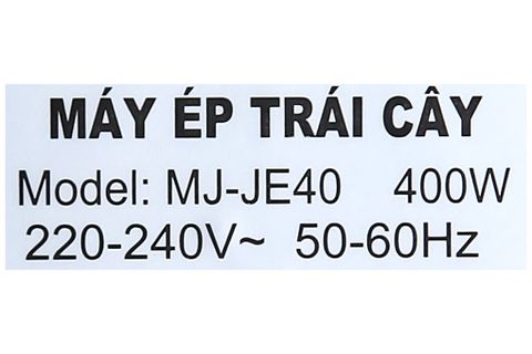Máy ép trái cây Midea MJ-JE40