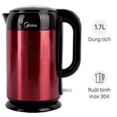  Bình siêu tốc Midea MK-317DR Đỏ 