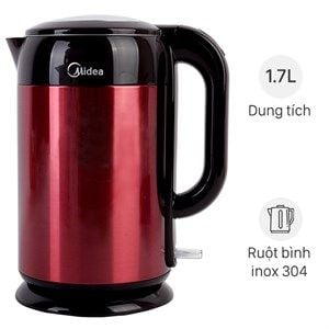 Bình siêu tốc Midea MK-317DR Đỏ