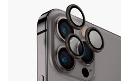  Miếng dán camera iPhone 15 Pro Max OPTIX ALUMINIUM UNIQ 