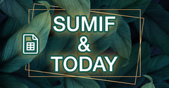  [Video] Cách kết hợp hàm SUMIF với TODAY trong Google Sheet chi tiết 