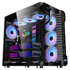  Mik Lv07 – Black – Mid Tower Case 