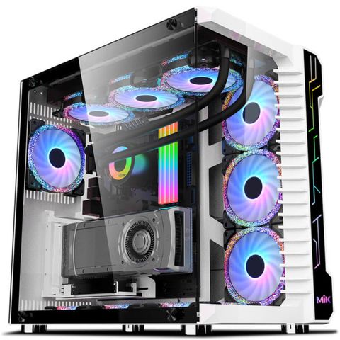 Mik Lv07 – White – Mid Tower Case